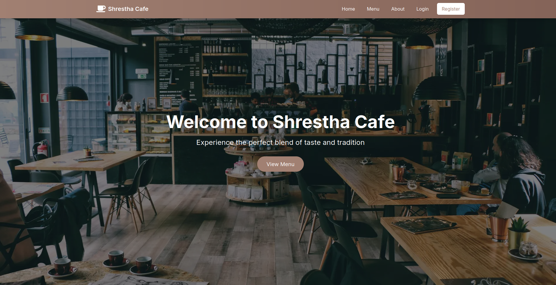 Cafe Management System